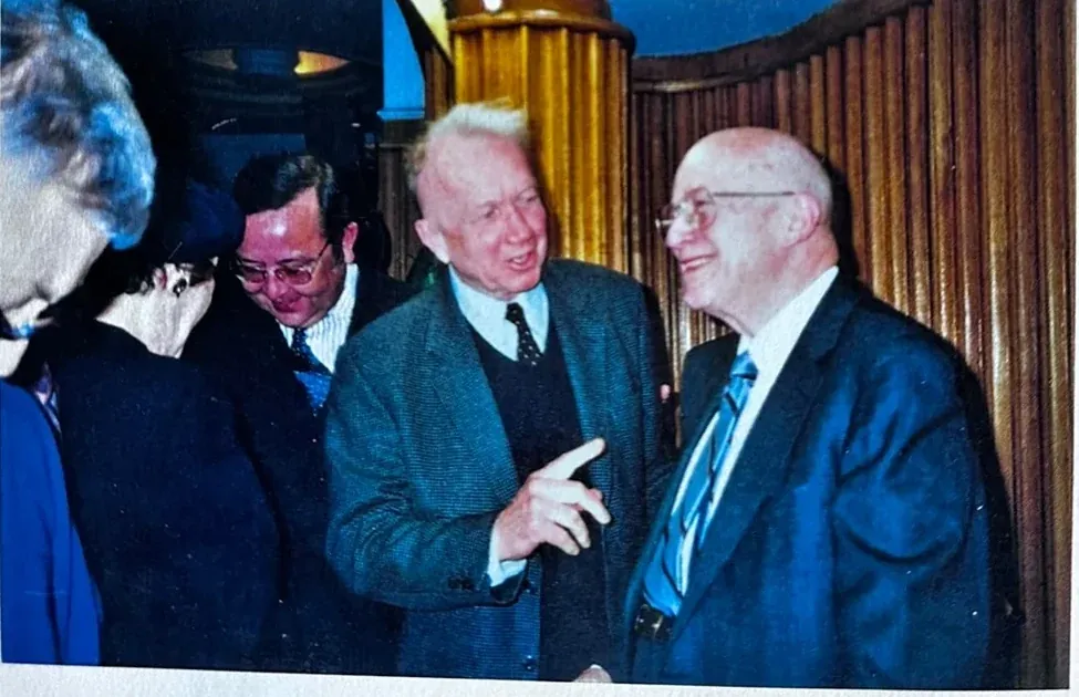 Erazm Pruszyński, Stanisław Pruszyński i Jan Nowak-Jeziorański.
